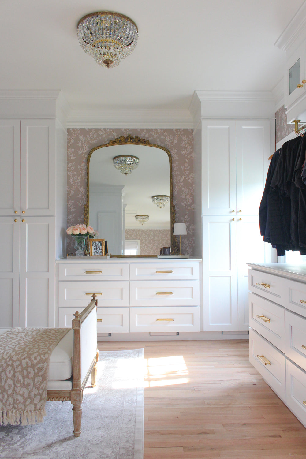Kate | Prepasted Wallpaper | Taupe