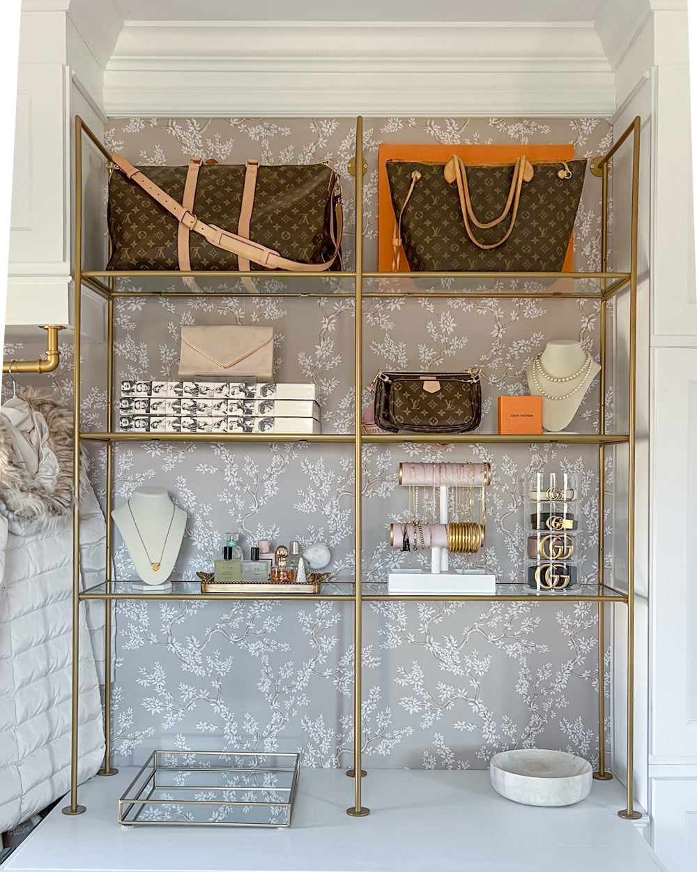 Kate | Prepasted Wallpaper | Taupe