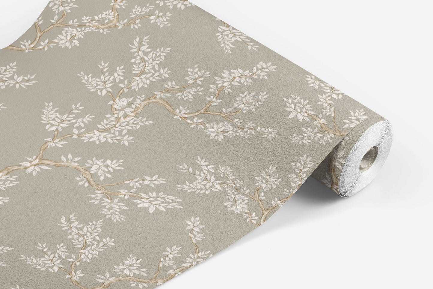 Kate | Prepasted Wallpaper | Taupe